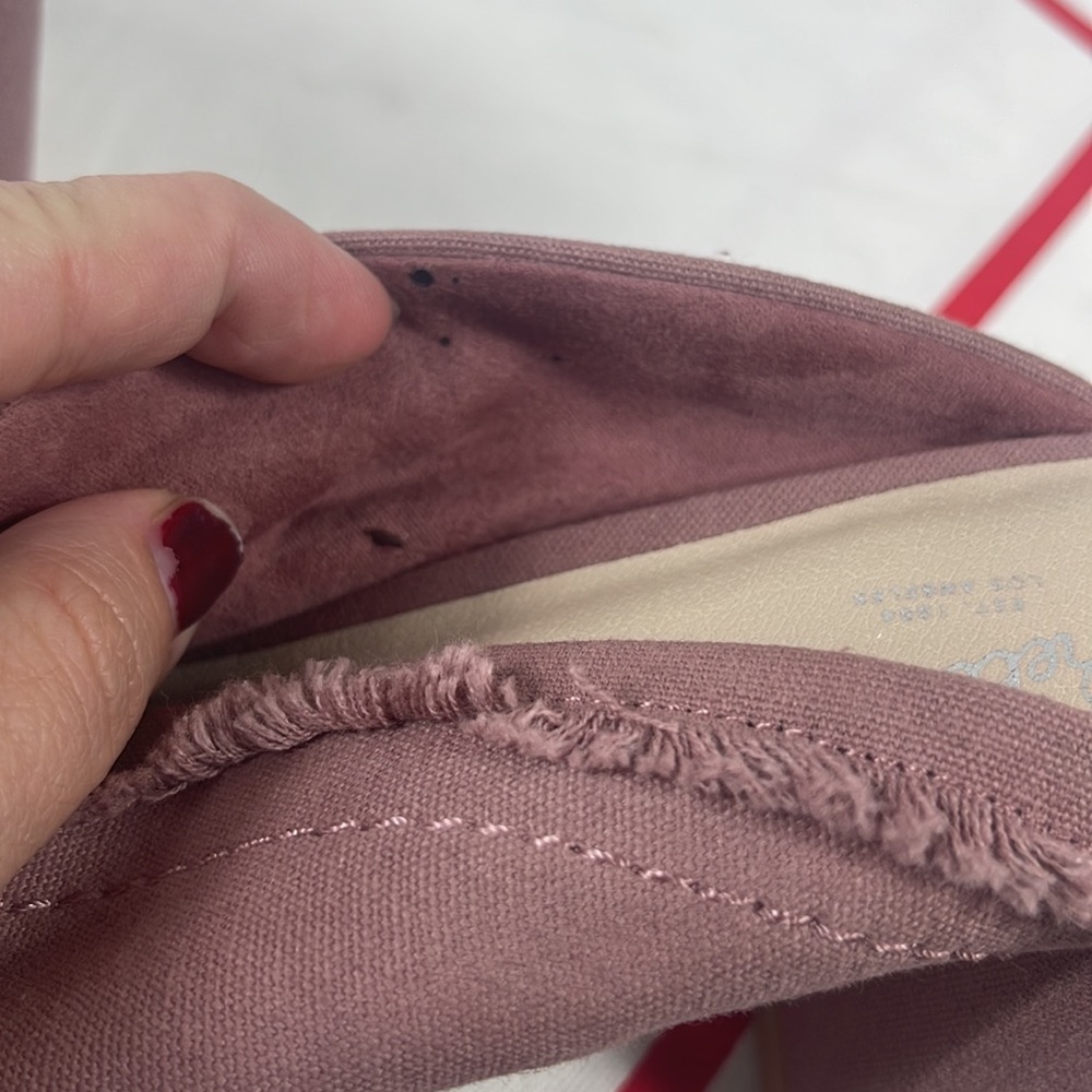 Seychelles Pink Blush Raw Edges Open Toe Heels - Picture 9 of 9